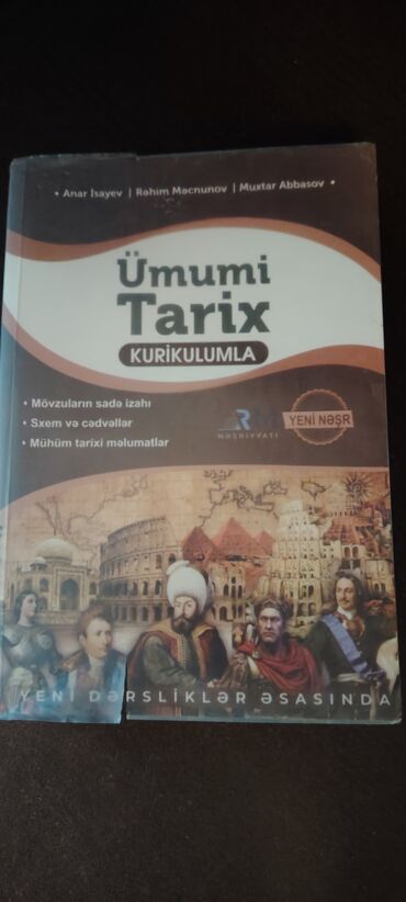 umumi tarix 7 ci sinif yeni derslik: Anar isayev ümumi tarix vəsait Təzədir heç bir əziyi, cırığı yoxdur