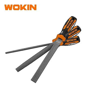 hacar desti: WOKIN 3 Parça Ağac Törpüsü Dəsti 200 mm Ağac səthlərinin əl ilə — 1