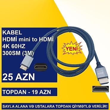 Digər kompüter aksesuarları: HDMİ Kabellər SAYLA ALANA VƏ USTALARA TOPDAN QİYMƏTLƏ VERİLİR! ⭐Type-C — 16