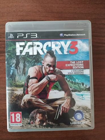 ps3 oyun yazilmasi: FarCry3 Ps3 CD. CD'lərdə cızıq yoxdur. Alınandan 1-2 dəfə oynanılıb