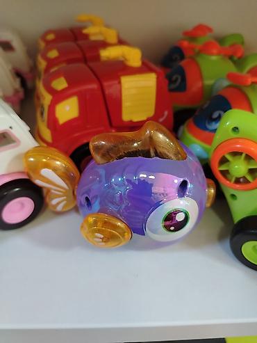 делфин на заказ: Игрушка-каталка «Рыбка» для малышей - Яркая фигурка рыбки с крупными — 1