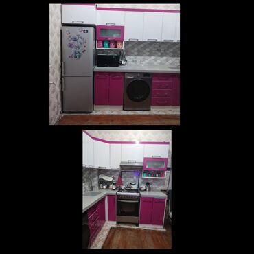 Mətbəx mebeli: Mətbəx mebeli ölçü 3.30*2.10 sm qiymət 550 az Kod1118 Unv Binə