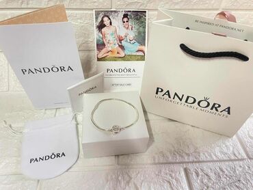 Narukvice: Narukvica sa priveskom, Pandora, Materijal: Srebro — 3
