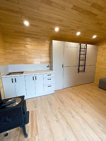 Sifarişlə mətbəx mebeli: Sifarişlə mətbəx dəsti, Özü çəkən petlələr, Mat laminat, Kredit yoxdur, Pulsuz çatdırılma, Rayonlara çatdırılma — 13