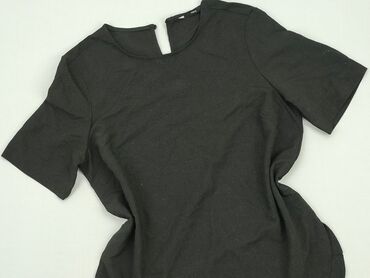 czarne bluzki z krótkim rekawem: Блуза жіноча, SinSay, S, стан - Дуже гарний