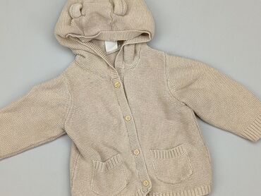 sweterek dla niemowląt: Bluza, H&M, 0-3 m, stan - Bardzo dobry