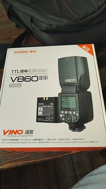 Godox V860II S (For Sony) – TTL Li-ion kamera flaşı, VING seriyası
