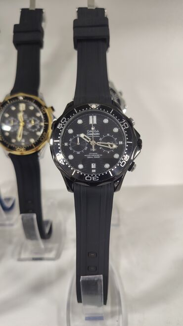 Qol saatları: Yeni, Qol saatı, Omega, rəng - Qara — 1