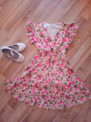 lagane letnje haljine: Bambino, Midi, Short sleeve, 128-134