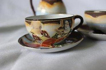 Kompleti posuđa: UNIKATNI STARI KINESKI PORCELAN RUČNO BOJEN, KOMPLETAN SET | Veoma — 12
