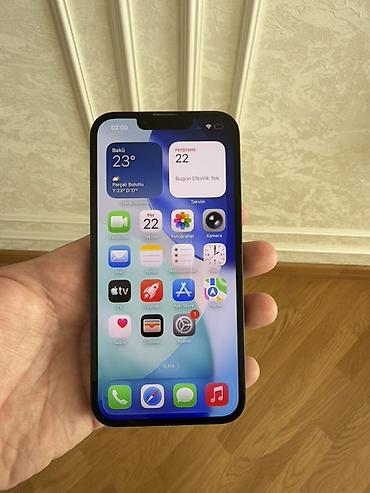 iphone satilir: IPhone 13, Qara, Face ID — 3