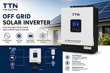 inverter: TTN Electric Off-Grid Günəş İnvertoru 12KW--- 1800Manat Məhsul — 1