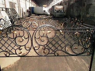 Сварка: Ограда на могилу Кованая Оградка Кованные оградки Ограждение — 29