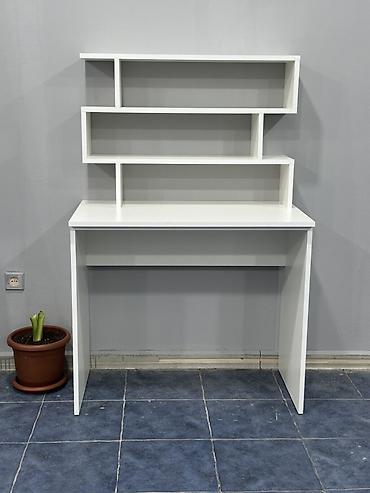Uşaq masaları: Oğlan və qız üçün, Yeni, Siyirməsiz, Yazı masası, Stulsuz — 1