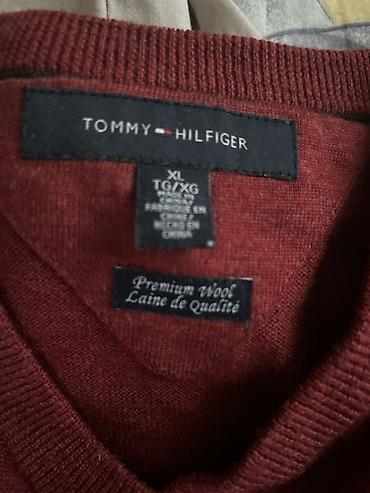 polo bear: Мужские свитеры Tommy Hilfiger - Свитер Tommy Hilfiger, V‑образный — 5