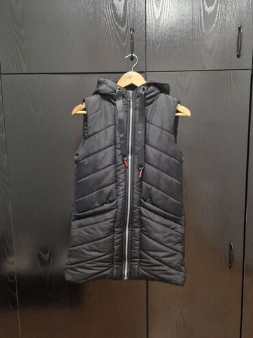 kozna jakna sa krznom zara: S (EU 36), M (EU 38), color - Black