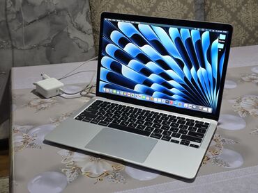 ноутбук цена в бишкеке: Ноутбук, Apple, 8 ГБ ОЭТ, Apple M1, 13.3 ", Жумуш, окуу үчүн, эс тутум SSD