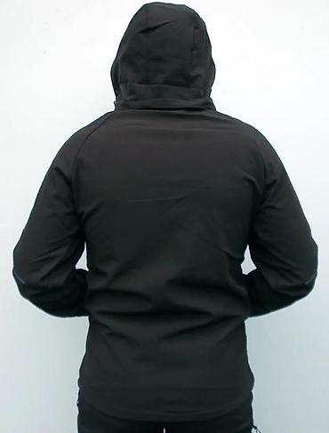 Jakne za prelazni period: Muška softshell jakna Mountain X Spirit – crna - Materijal: softshell — 10