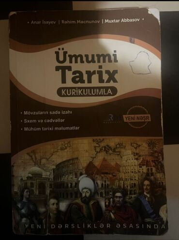 репетитор по математике 9: Ümumi tarix test vəsaiti ici temizdir
