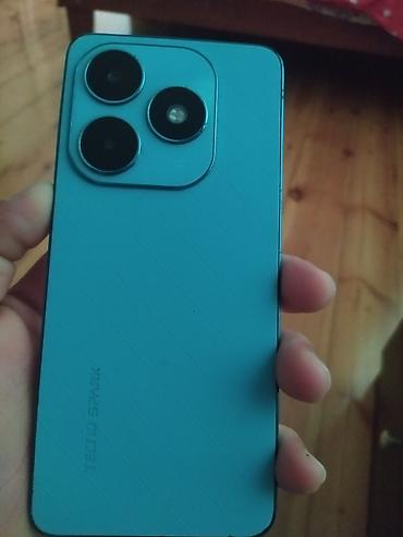 Tecno Spark, rəng - Mavi, Barmaq izi
