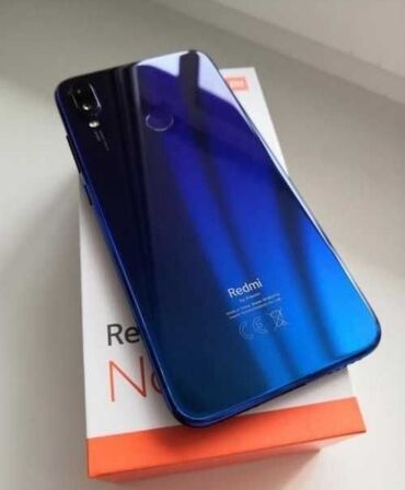 чехол для редми нот 12: Xiaomi, Redmi Note 7, Б/у, 4 GB, цвет - Синий, 2 SIM