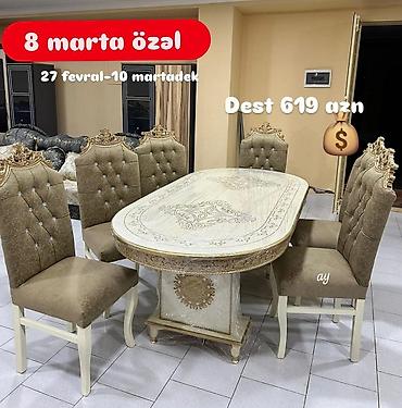 bagca ucun stol stul: Yeni, 6 stul — 1