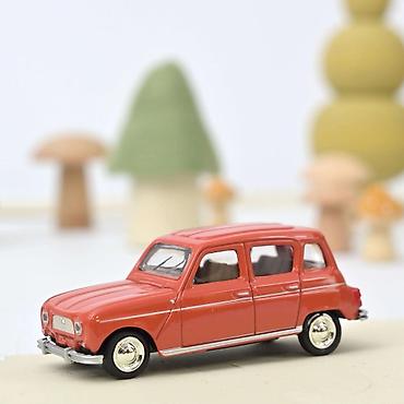 tomas vozic: 🚗 Renault 4L 1966 – Esterel Red (Norev Minijet 1:64) Norev Renault 4L — 1
