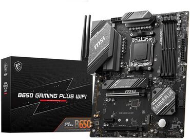 видеокарта для настольного компьютера: Материнская плата, Б/у, MSI, AM5, ATX, Для ПК