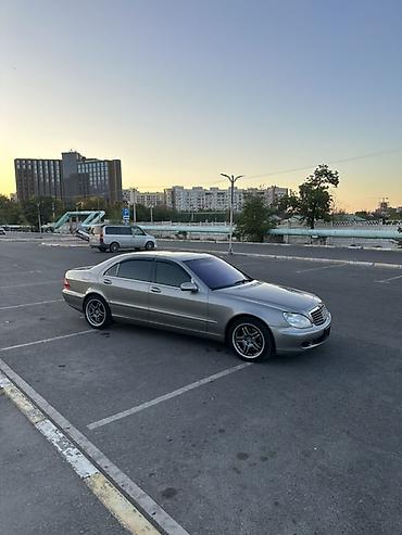 Mercedes-Benz S-Class: 2002 г., 5 л, Автомат, Бензин, Седан