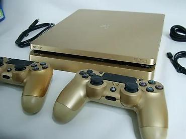 PS4 (Sony Playstation 4): U ponudi Sony PlayStation 4 Limited Gold (Slim). Konzola je odlično — 11