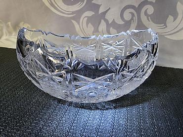 tiffany glasses: Bombonijera kristal kraljevski rad bohemija iz 70ih godina. Ceska — 3
