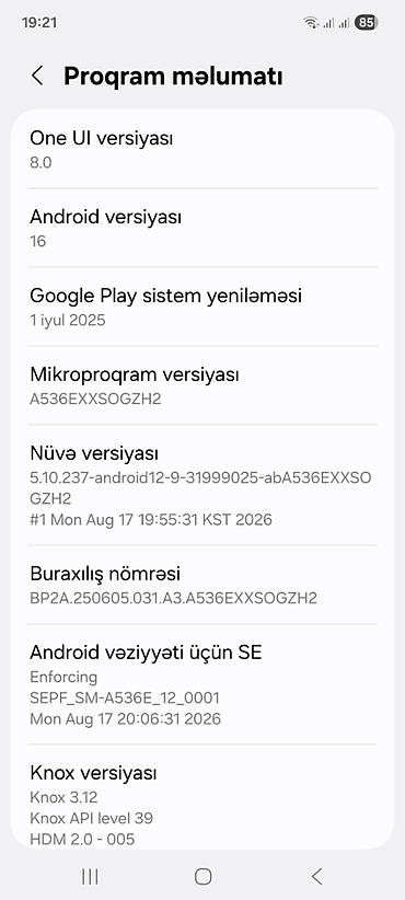 iphone 6 satisi: Samsung Galaxy A53 5G, 128 GB, rəng - Qızılı — 6