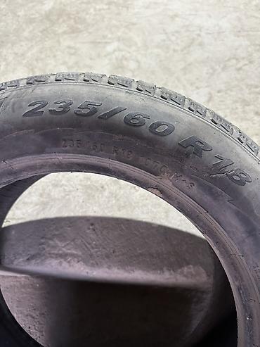 black ice: Шины 235 / 60 / R 18, Зима, Б/у, 1 шт, Внедорожные (АТ/МТ), Италия, Pirelli — 2