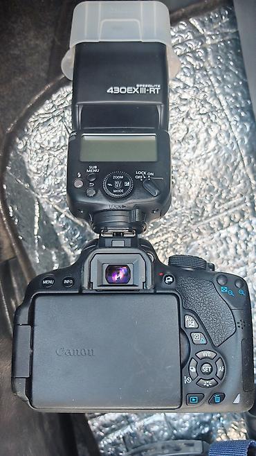 moza stabilizer: Canon EOS 700D fotoaparat dəsti - Fotoaparat: Canon EOS 700D (EOS — 5