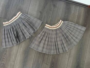 kožne suknje h m: C&A, Mini, color - Grey
