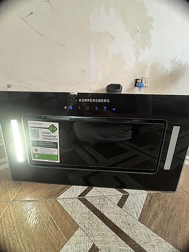 aspirator filteri: Kuppersberg divar tipli mətbəx aspiratoru - Şüşə ön panel və toxunma — 1