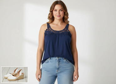Topy: Esmara, Top damski, rozmiar 2XL