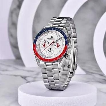 Ručni satovi: PAGANI DESIGN PD-1701 - 40mm - Pepsi - Omega Speedmaster Potpuno nov — 12