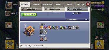 şexsi eşyalar: Clash of Clans oyun hesabı - Şəhər Bələdiyyəsi (Town Hall): 12 - Kupa — 4