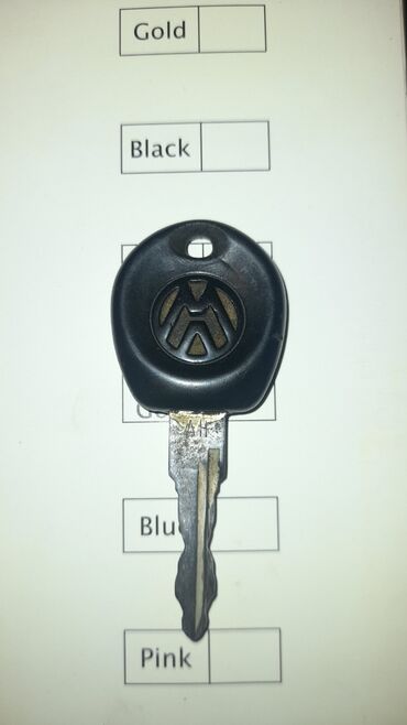 авто ламбаргини: Ключ Volkswagen 1993 г., Б/у, Оригинал