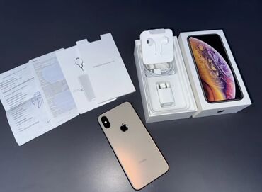 iphone x islenmis: IPhone Xs, 256 GB, Qızılı, Face ID