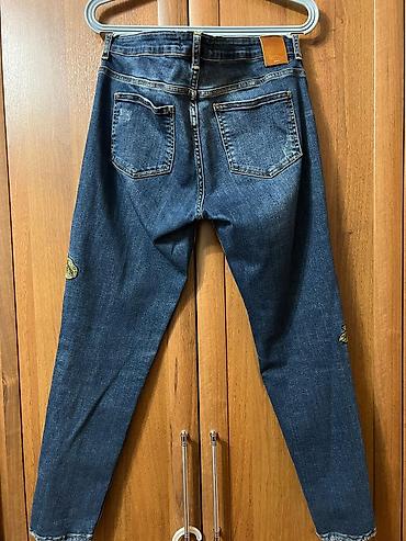 jones: Джинсы, Zara basic, Турция, Средняя талия, С вышивкой — 2