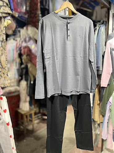 Домашние костюмы: Мужская пижама Адрес: рынок Орто-Сай «Оберон» 1️⃣📍7 ряд 122 кон-р — 21