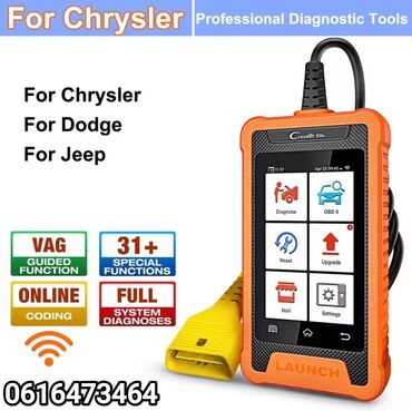 Alati za automobile: NOVO - LAUNCH X431 Elite Full OBD2 za CHRYSLER, Dodge, Jeep LAUNCH — 19