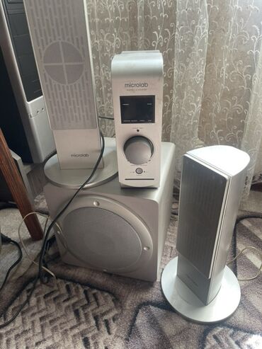 акустические системы microlab со светомузыкой: Акустическая система Microlab 2.1 Комплектация: - Сабвуфер напольного