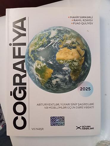 4 1 kitab pdf: Məhsul: “Coğrafiya” dərs vəsaiti (2025) Nəşriyyat: Güvən Nəşrləri — 1