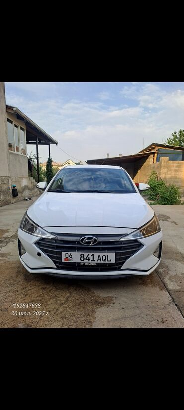 жип машине: Hyundai Avante: 2018 г., 1.6 л, Автоматические, Бензин, Седан