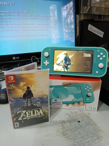 заправка картриджей бишкек in Кыргызстан | ПРИНТЕРЫ: Игровая приставка nintendo switch liteмасло, пройдена одна игра