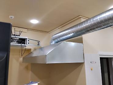 Havalandırma sistemləri: Sənaye tipli mətbəx havalandırma sistemi - Tətbiq sahəsi: restoran — 8