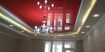 Натяжной потолок: Натяжной потолок Глянцевое, Матовое, 3D потолки Бесплатный замер, Гарантия, Бесплатная консультация — 22